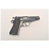 Image 4 : Walther Model PP semi-automatic pistol,  7.65mm caliber, 3.75” barrel, blued finish,  checkered plas