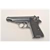 Image 9 : Walther Model PP semi-automatic pistol,  7.65mm caliber, 3.75” barrel, blued finish,  checkered plas