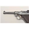 Image 2 : DWM Luger semi-auto pistol, 9mm caliber,  Serial #8072.  The pistol is in good overall  condition wi