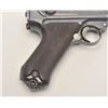 Image 5 : DWM Luger semi-auto pistol, 9mm caliber,  Serial #8072.  The pistol is in good overall  condition wi