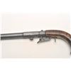 Image 2 : Underhammer American percussion pistol, .32  caliber, 7” barrel, blued finish, wood grips,  missing 