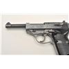 Image 2 : Scarce Nazi marked Walther P-38 semi-auto  pistol, 9mm caliber, Serial #1235C.  The  pistol is in ve