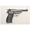 Image 4 : Scarce Nazi marked Walther P-38 semi-auto  pistol, 9mm caliber, Serial #1235C.  The  pistol is in ve