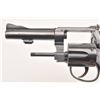 Image 5 : Smith & Wesson K-22 DA revolver, .22LR  caliber, 4” barrel, blued finish, checkered  wood medallion 