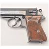 Image 2 : Walther Model PPK pre-war Commercial  semi-automatic pistol, 7.65mm caliber, 3”  barrel, blued finis