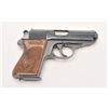 Image 3 : Walther Model PPK pre-war Commercial  semi-automatic pistol, 7.65mm caliber, 3”  barrel, blued finis