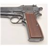 Image 1 : Browning Hi Power Tangent sight  semi-automatic pistol, 9mm caliber, 4.5”  barrel, blued finish, Bel
