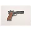 Image 3 : Browning Hi Power Tangent sight  semi-automatic pistol, 9mm caliber, 4.5”  barrel, blued finish, Bel
