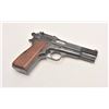 Image 5 : Browning Hi Power Tangent sight  semi-automatic pistol, 9mm caliber, 4.5”  barrel, blued finish, Bel