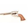 Image 1 : Colt 3rd Generation SAA revolver, .45  caliber, 7.5” barrel, factory nickel finish,  smooth wood gri