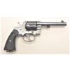 Image 2 : Colt New Service DA revolver, .455 Eley   caliber, 5.5” barrel, British proofed, blued   finish, bla