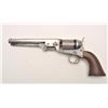 Image 12 : Colt Model 1851 Navy percussion revolver, .36  caliber, 7.5” octagon barrel, brass straps,  wood gri