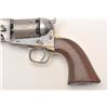 Image 1 : Colt Model 1851 Navy percussion revolver, .36  caliber, 7.5” octagon barrel, brass straps,  wood gri