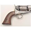 Image 6 : Colt Model 1851 Navy percussion revolver, .36  caliber, 7.5” octagon barrel, brass straps,  wood gri