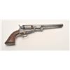 Image 9 : Colt Model 1851 Navy percussion revolver, .36  caliber, 7.5” octagon barrel, brass straps,  wood gri