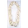 Image 4 : Incredible ladies ‘TIFFANY’ natural Pearl  strand of 80 inches in length averaging 8.00  MM in diame