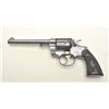 Image 5 : Colt Army Special DA revolver, .38 caliber,   6” barrel, blued finish, checkered black hard   rubber