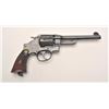 Image 4 : Smith and Wesson .455 MK. II Hand Ejector  revolver, .455 caliber, Serial #5233.  The  pistol is in 