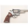 Image 5 : Smith and Wesson Pre-Model 27 revolver, .357  Magnum, Serial #S-163843.  The pistol is in  fine over