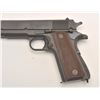 Remington Rand 1911 A1 semi-auto pistol, .45  caliber, Serial #1291738.  The pistol is in  excellent