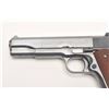 Image 2 : Colt Service Model Ace semi-automatic pistol,  .22LR caliber, 4.5” barrel, blued finish,  checkered 