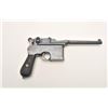 Image 2 : German Broomhandle Mauser semi-automatic  pistol, with correct wooden stock/holster  numbered to thi