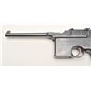 Image 8 : German Broomhandle Mauser semi-automatic  pistol, with correct wooden stock/holster  numbered to thi