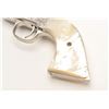 Image 7 : Colt SAA revolver, engraved, .45 caliber,  4.75” barrel, nickel finish, later raised  carved pearl g
