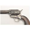 Image 2 : Colt U.S. Artillery Model SAA revolver, .45  caliber, 5.5” barrel, blued finish, smooth  wood grips,