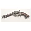Image 4 : Colt U.S. Artillery Model SAA revolver, .45  caliber, 5.5” barrel, blued finish, smooth  wood grips,
