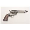 Image 5 : Colt U.S. Artillery Model SAA revolver, .45  caliber, 5.5” barrel, blued finish, smooth  wood grips,
