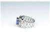 Image 2 : Gorgeous ladies ring set featuring a fine  Tanzanite weighing 3.25 carats and surrounded  by over 10