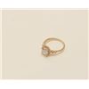 Image 2 : One 14k white gold halo style  ring set with  a  diamond approx. 1.25ct color 1 VS2 and  0.30ct on s
