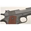 Image 8 : Colt Service Model Ace semi-automatic pistol,  .22LR caliber, 5” barrel, parkerized finish,  checker