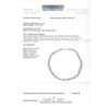 Image 3 : Important Natural Tahitian South Sea Pearl  necklace  graduating from 10.00 MM to 14.00  MM in diame