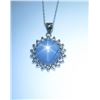 Image 2 : Very important ladies necklace featuring an  excellent six ray Natural(NO Treatment) Star  Sapphire 