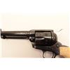 Image 17 : Colt SAA revolver engraved and silver inlaid  with carved ivory grips inlaid with gold  plate inscri