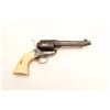 Image 2 : Colt SAA revolver engraved and silver inlaid  with carved ivory grips inlaid with gold  plate inscri