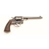Image 1 : Colt New Service DA revolver, .45  caliber,  7.5” barrel, high polish blued finish,  checkered hard 