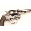 Image 8 : Colt New Service DA revolver, .45  caliber,  7.5” barrel, high polish blued finish,  checkered hard 