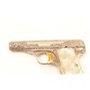 Image 2 : Browning semi-automatic pistol, .380 caliber,  factory engraved in Renaissance pattern;  simulated p