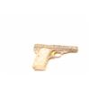 Image 3 : Browning semi-automatic pistol, .380 caliber,  factory engraved in Renaissance pattern;  simulated p