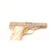 Image 4 : Browning semi-automatic pistol, .380 caliber,  factory engraved in Renaissance pattern;  simulated p