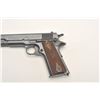 Image 1 : Colt U.S. Property Model 1911 semi-automatic  pistol, .45 caliber, 5” barrel, black finish,  checker