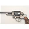 Image 2 : Smith and Wesson 1st Model Hand Ejector  revolver, .44 S&W Special caliber, Serial  #3196.  The pist