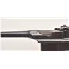 Image 4 : Mauser Broomhandle semi-automatic pistol,  7.65mm caliber, 5.5” barrel, blued finish,  wood grips, l
