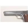 Image 2 : Colt Model 1905 semi-automatic pistol, .45  caliber, 5” barrel, blued finish, checkered  wood grips,