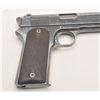 Image 5 : Colt Model 1905 semi-automatic pistol, .45  caliber, 5” barrel, blued finish, checkered  wood grips,