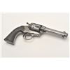 Image 8 : Colt Bisley Model SAA revolver, .45 caliber,  4.75” barrel, blued and case hardened finish,  checker
