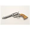 Image 10 : Colt SAA revolver, .32 W.C.F. caliber, 5.5”  barrel, blued finish, thick horn grips, S/N  197998, in